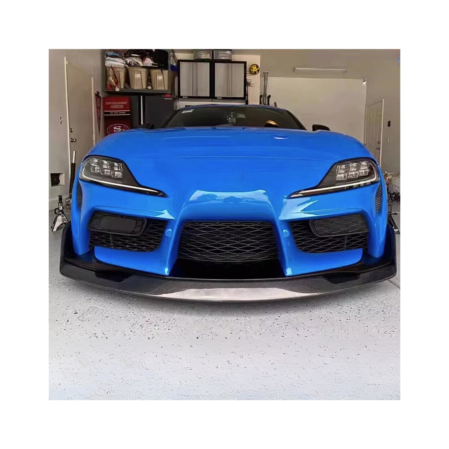 AG Style Carbon Fiber Front Lip - Toyota Supra A90