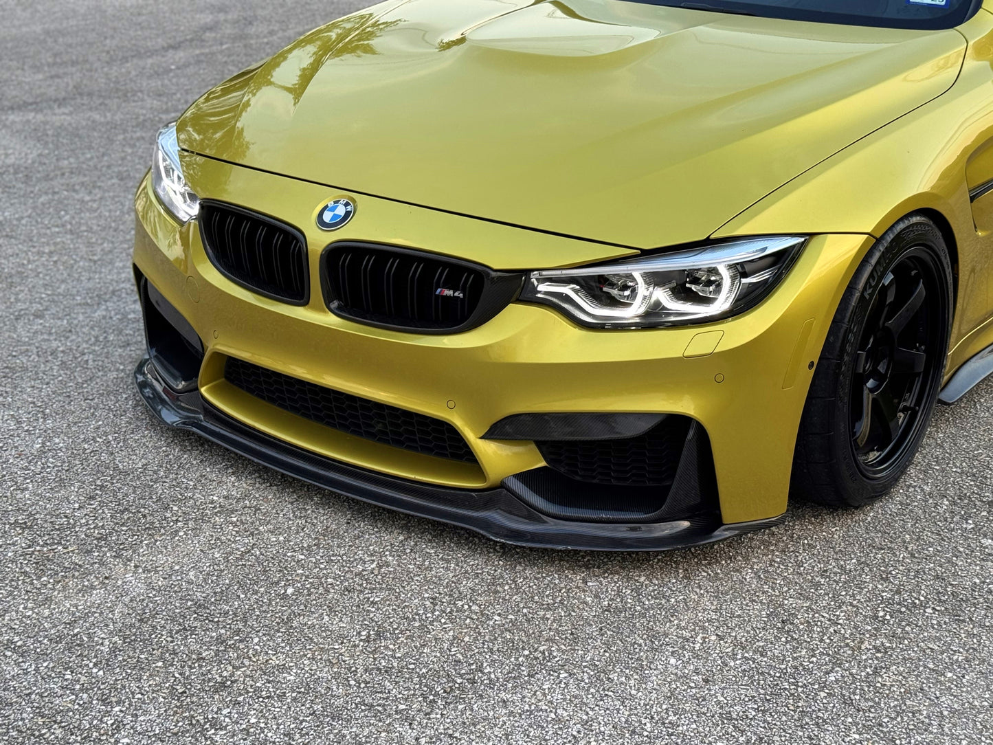 V-Style Carbon Fiber Front Lip - BMW F80 M3 | F82 M4 | F83 M4