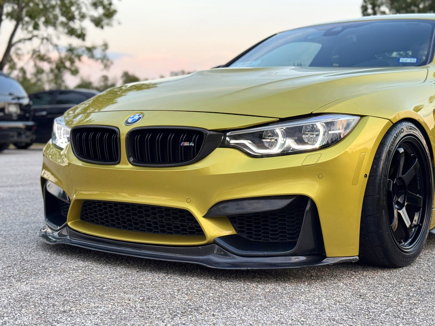 V-Style Carbon Fiber Front Lip - BMW F80 M3 | F82 M4 | F83 M4