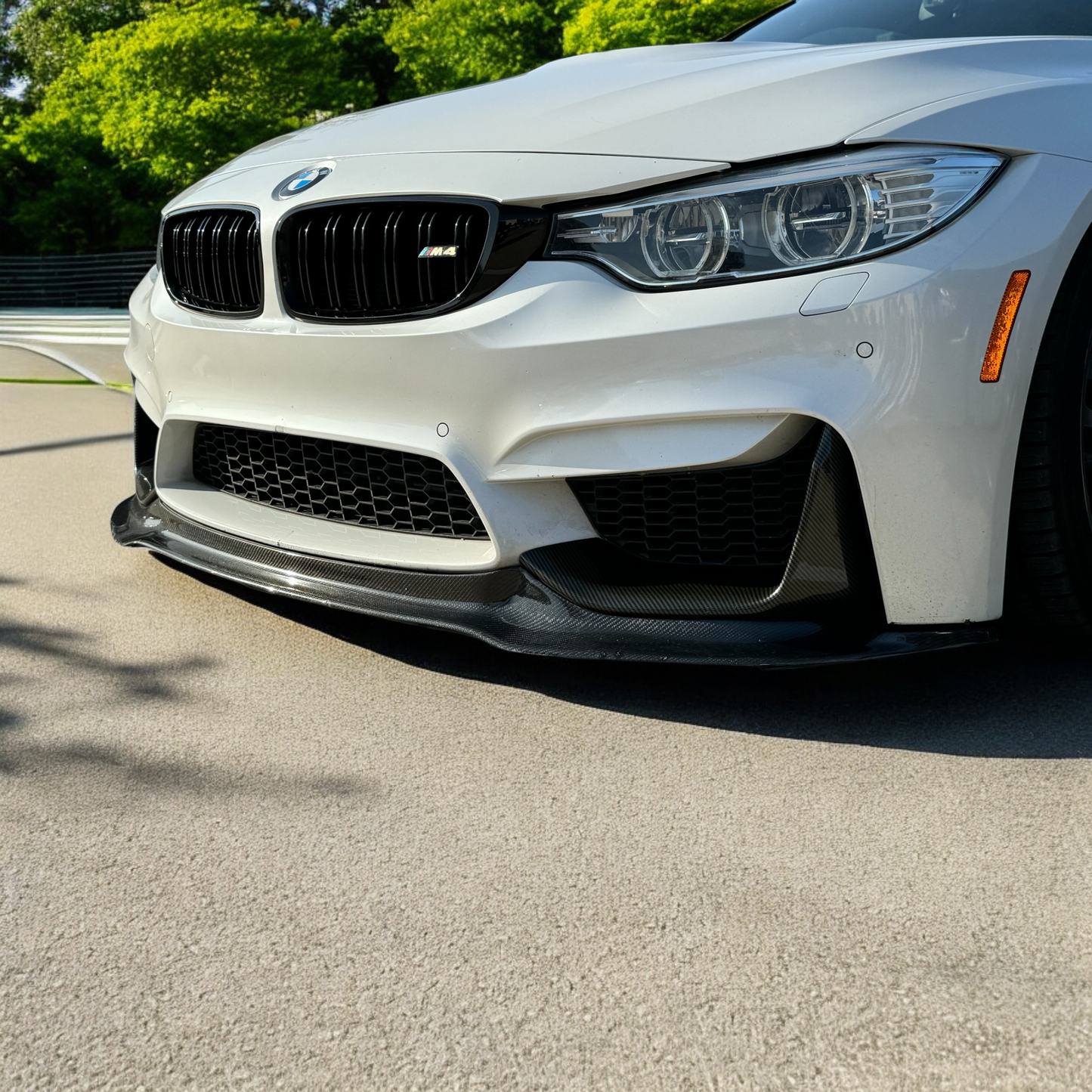 V-Style Carbon Fiber Front Lip - BMW F80 M3 | F82 M4 | F83 M4