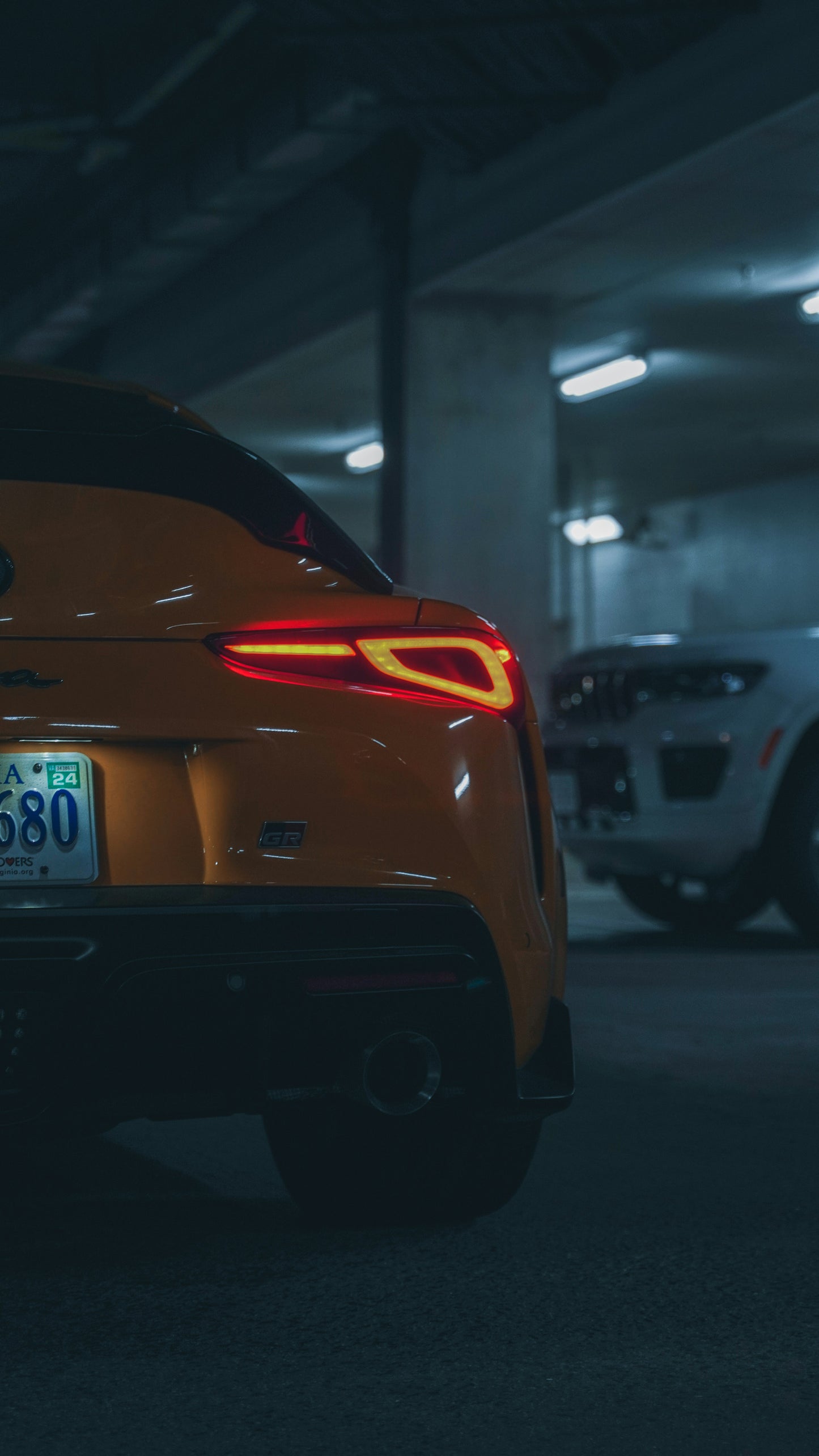 V Style Carbon Fiber Spoiler - Toyota Supra A90