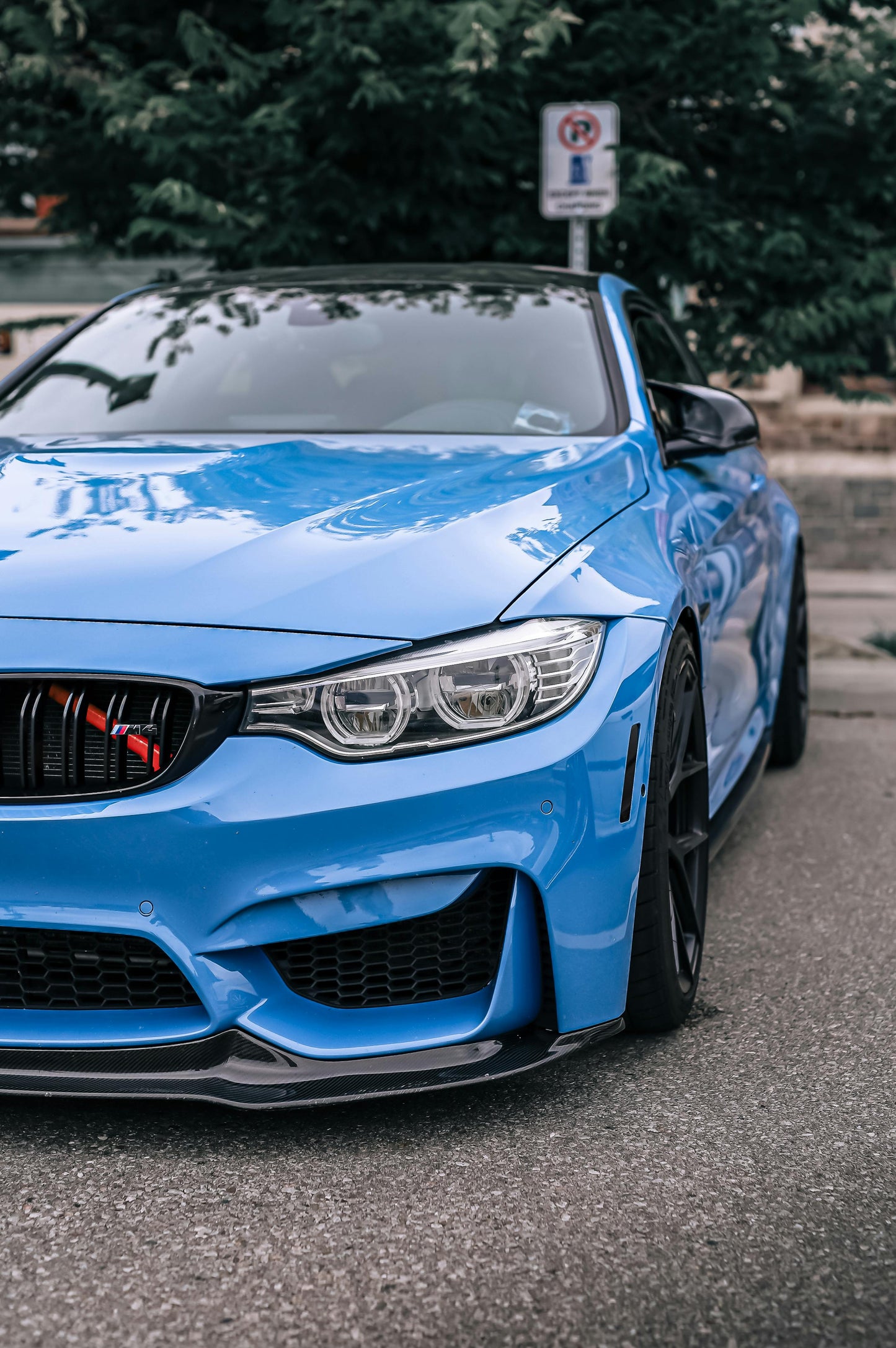 V-Style Carbon Fiber Front Lip - BMW F80 M3 | F82 M4 | F83 M4