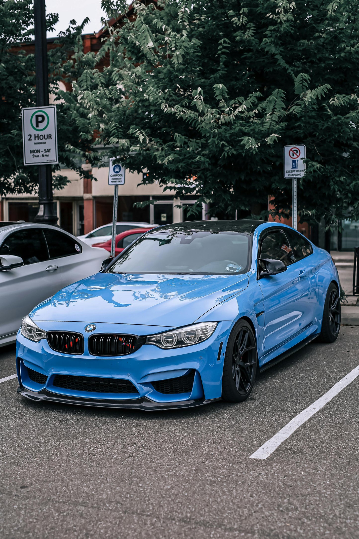 V-Style Carbon Fiber Front Lip - BMW F80 M3 | F82 M4 | F83 M4